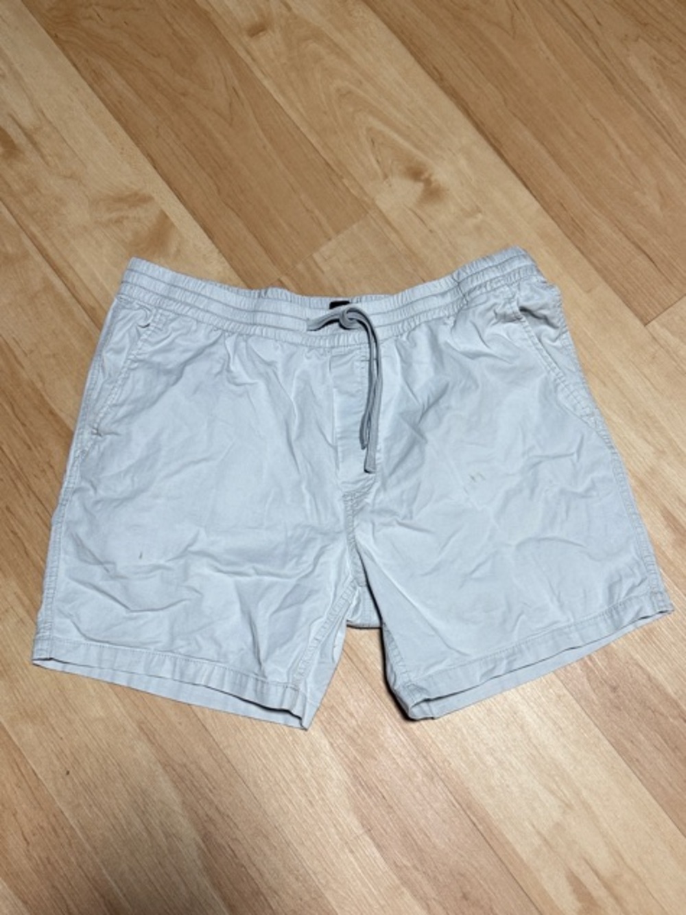 H&M Light Gray Men's Drawstring Shorts